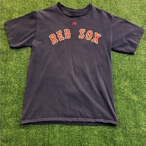Majestic Men’s M Navy Red Sox Short Sleeve Tee